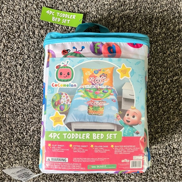 Bedding Nwt Toddler 4 Piece Bedding Set Poshmark